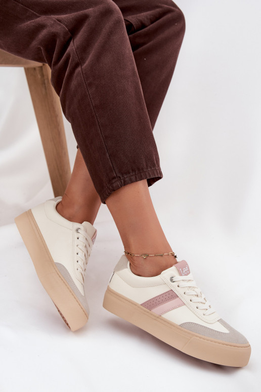 Chaussures modèle baskets Féminin LEE AILANI DANSOMEN LODANS 50253004.02A Zgaszona Biel Chaussures modèle baskets Féminin LEE AILANI DANSOMEN LODANS 50253004.02A Zgaszona Biel