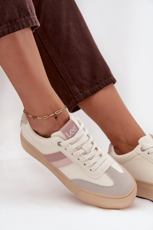 Chaussures modèle baskets Féminin LEE AILANI DANSOMEN LODANS 50253004.02A Zgaszona Biel Chaussures modèle baskets Féminin LEE AILANI DANSOMEN LODANS 50253004.02A Zgaszona Biel