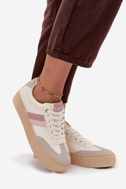 Chaussures modèle baskets Féminin LEE AILANI DANSOMEN LODANS 50253004.02A Zgaszona Biel Chaussures modèle baskets Féminin LEE AILANI DANSOMEN LODANS 50253004.02A Zgaszona Biel