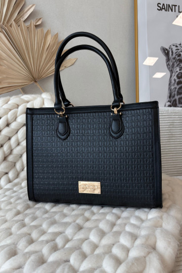 Sac avec motif en relief NOBO BAG6150-020 noir