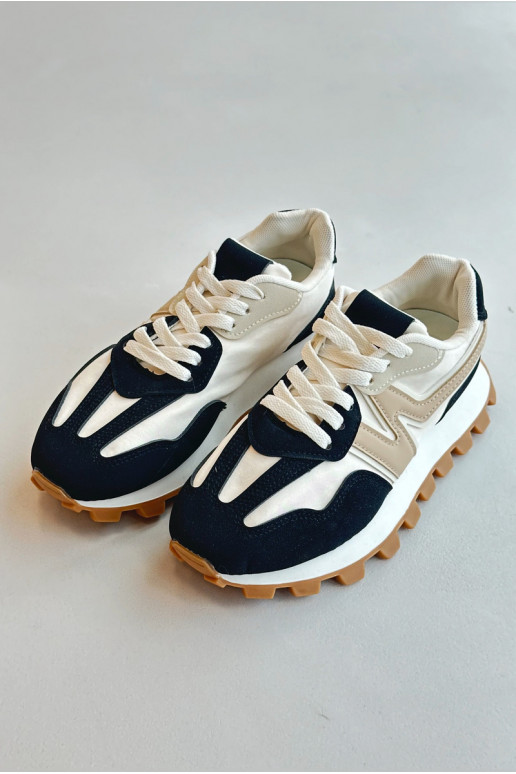 Chaussures modèle baskets baskets Féminin couleur noire Kalelia