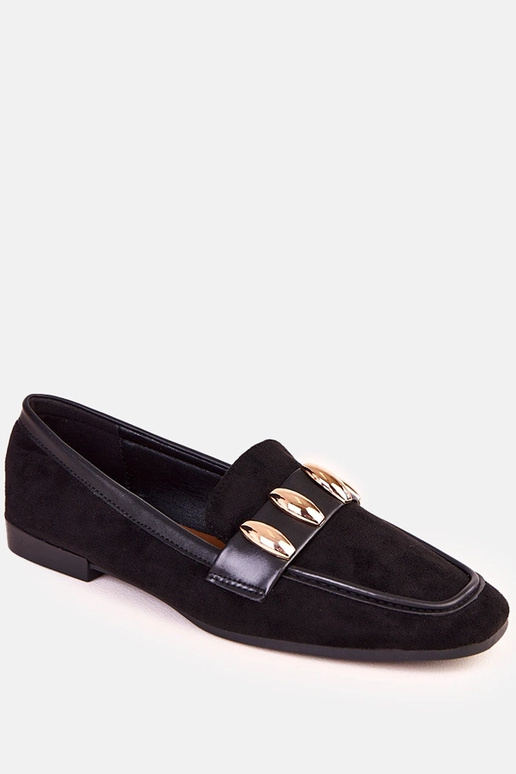 Ballerines élégantes noires avec...