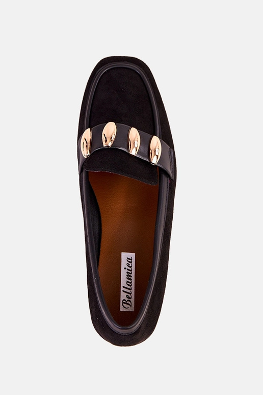 Ballerines élégantes noires avec...