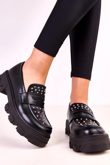 Mocassins noirs pour femmes... 2