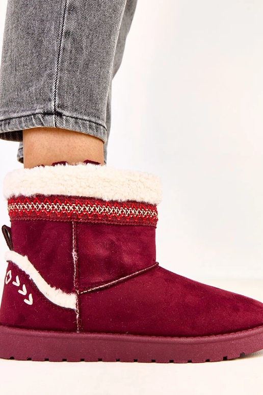 Bottes en neige basses couleur...