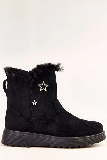 Bottines chauffantes noires...