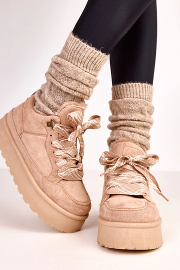 Chaussures chaudes marron à... 2