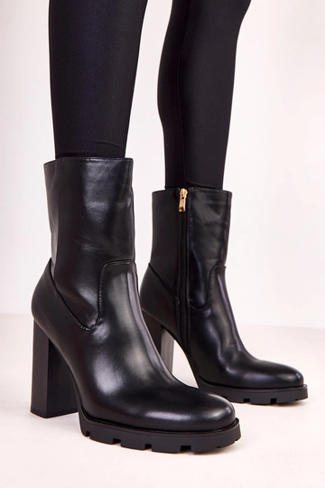 Bottines noires pour femmes... 2