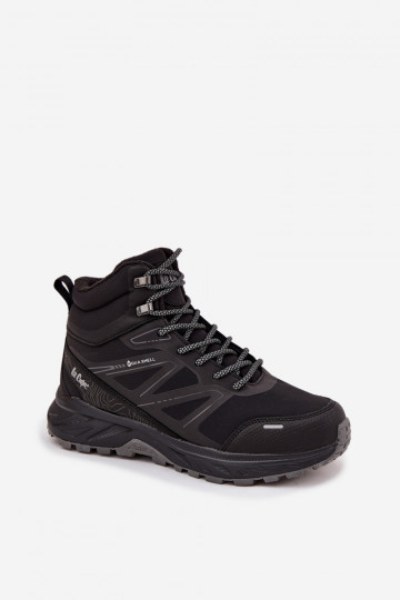 Bottines de randonnée chaudes pour hommes Lee Cooper LCJ-25-01-3711 couleur noire