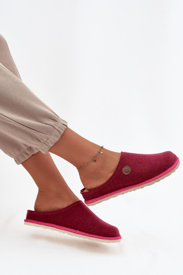 chaussures fait maison Chaussons Féminin Inblu CS000047 couleur rose