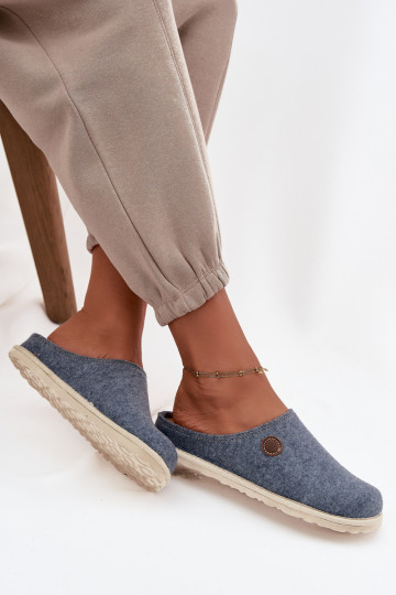 chaussures fait maison Chaussons Féminin Inblu CS000047 bleu clair