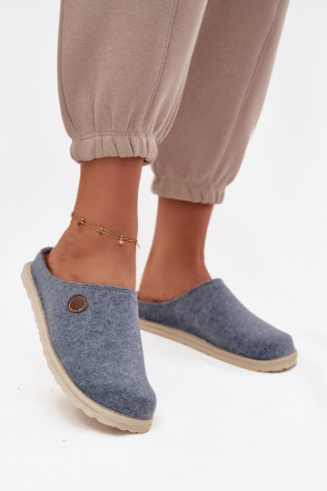 chaussures fait maison Chaussons Féminin Inblu CS000047 bleu clair 2