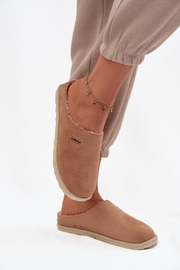 Chaussons Féminin chaussures fait maison Inblu CS000045 marron