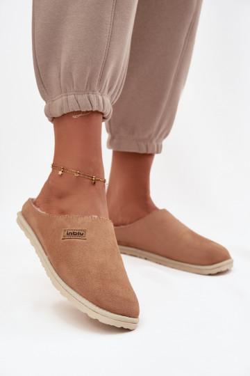 Pantoufles d'intérieur pour femmes Inblu CS000045 couleur marron 2