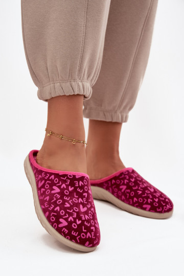 Chaussons Féminin Love Inblu ET000032 couleur rose