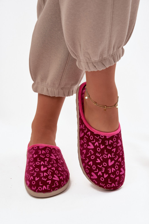 Chaussons Féminin Love Inblu ET000032 couleur rose Chaussons Féminin Love Inblu ET000032 couleur rose
