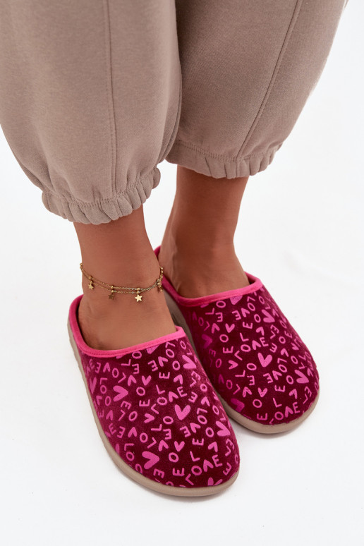 Chaussons Féminin Love Inblu ET000032 couleur rose Chaussons Féminin Love Inblu ET000032 couleur rose
