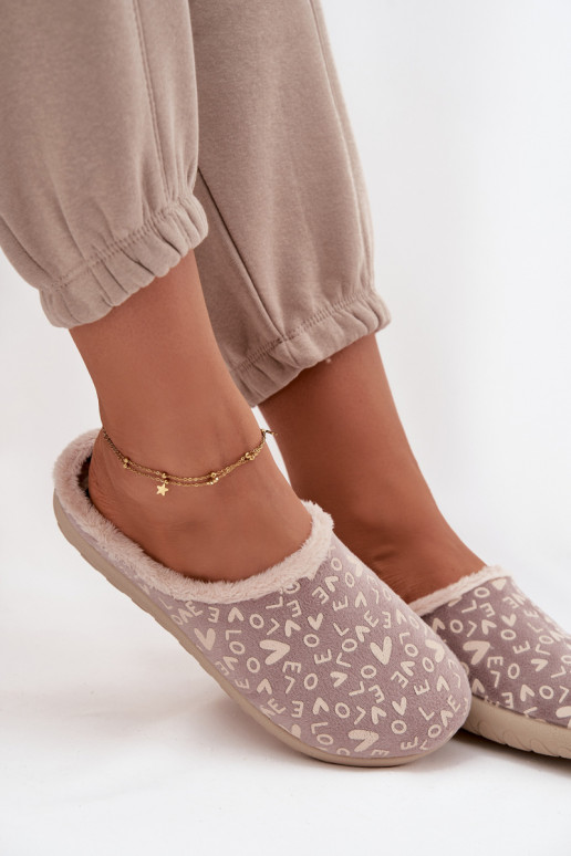 Chaussons Féminin Love Inblu ET000032 beige Chaussons Féminin Love Inblu ET000032 beige