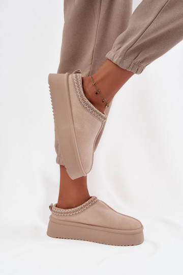 Bottes de neige FémininHaftem couleur ivoire Pristina