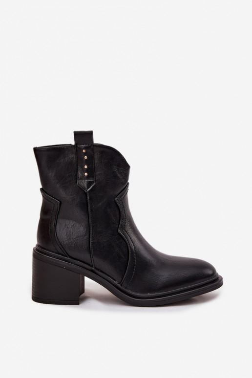 réchauffer Bottes pour femmes avec des talons couleur noire Brilynn réchauffer Bottes pour femmes avec des talons couleur noire Brilynn