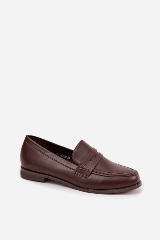 Mocassins Mocassins Féminin en cuir écologique CzekoladoÀe Bessina Mocassins Mocassins Féminin en cuir écologique CzekoladoÀe Bessina