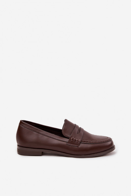 Mocassins Mocassins Féminin en cuir écologique CzekoladoÀe Bessina Mocassins Mocassins Féminin en cuir écologique CzekoladoÀe Bessina