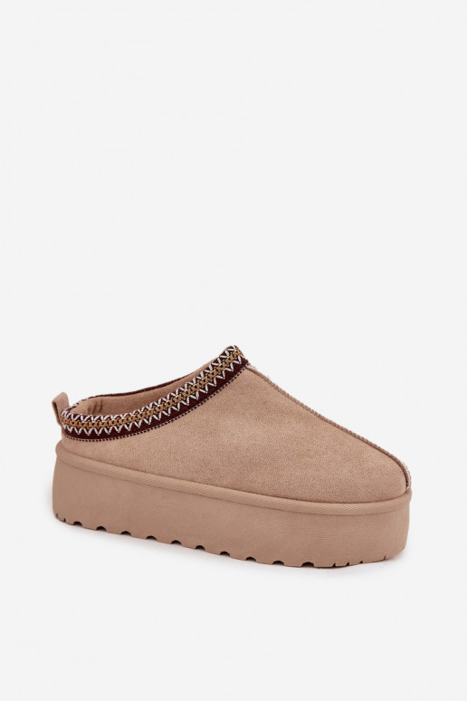 Bottes de neige Féminin Avec des décorations Haftem beige Jenira Bottes de neige Féminin Avec des décorations Haftem beige Jenira