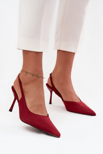 chaussures à talons hautsOdkrytymi Piętami Bourgogne Lenira 2