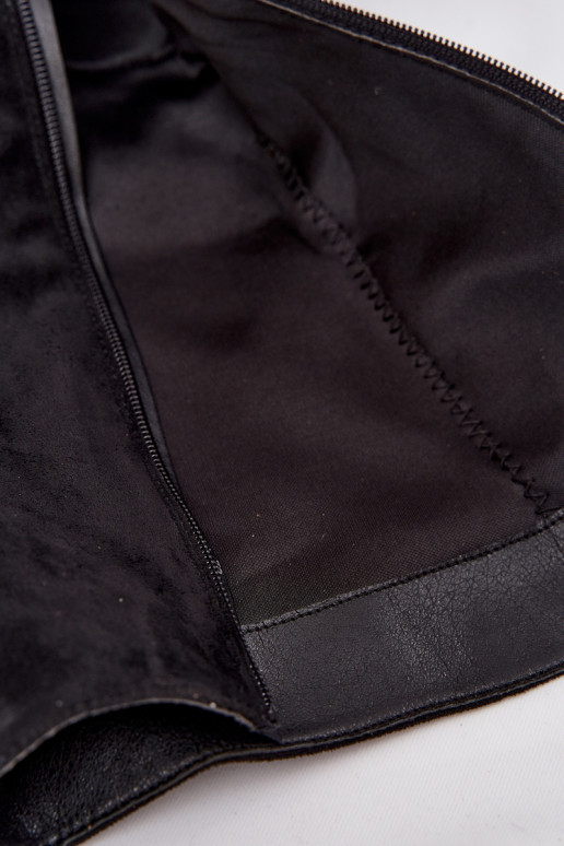 bottes pour femmes Avec un haut frisé I avec boucles couleur noire Ophelis bottes pour femmes Avec un haut frisé I avec boucles couleur noire Ophelis