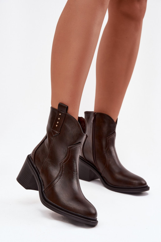 réchauffer Bottes pour femmes avec des talons CzekoladoÀe Brilynn réchauffer Bottes pour femmes avec des talons CzekoladoÀe Brilynn