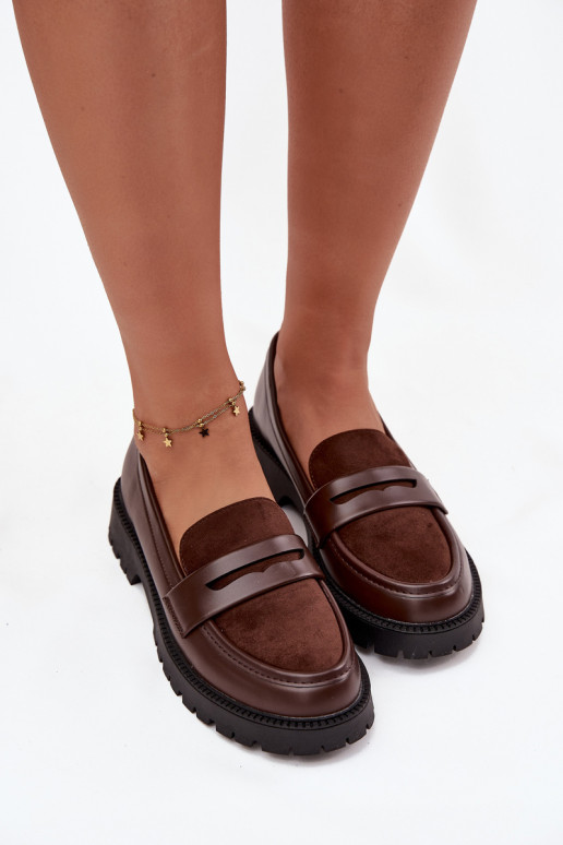 mocassins pour femmes en cuir écologique CzekoladoÀe Cailen mocassins pour femmes en cuir écologique CzekoladoÀe Cailen