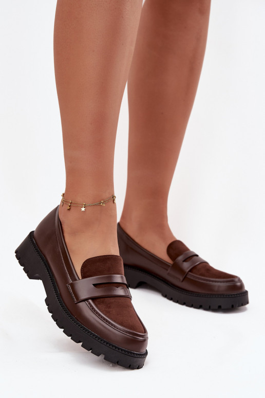 mocassins pour femmes en cuir écologique CzekoladoÀe Cailen mocassins pour femmes en cuir écologique CzekoladoÀe Cailen