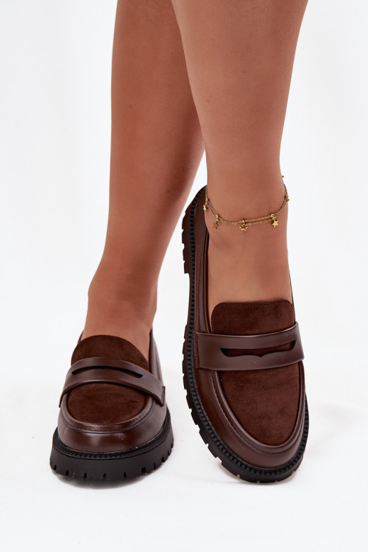 mocassins pour femmes en cuir écologique CzekoladoÀe Cailen mocassins pour femmes en cuir écologique CzekoladoÀe Cailen
