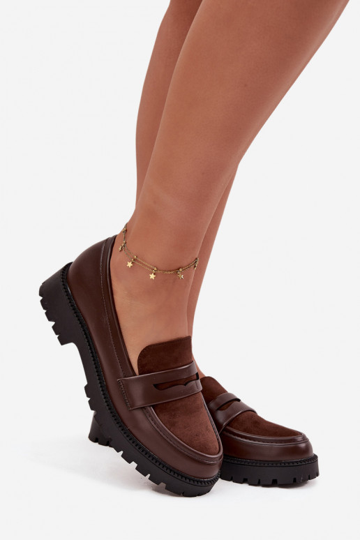 mocassins pour femmes en cuir écologique CzekoladoÀe Cailen mocassins pour femmes en cuir écologique CzekoladoÀe Cailen