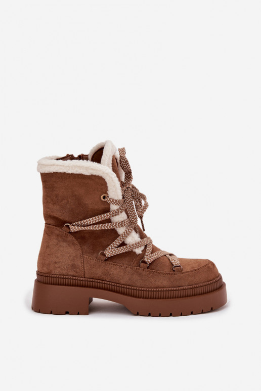 Bottes de neige Féminin avec échauffement marron Irmara Bottes de neige Féminin avec échauffement marron Irmara