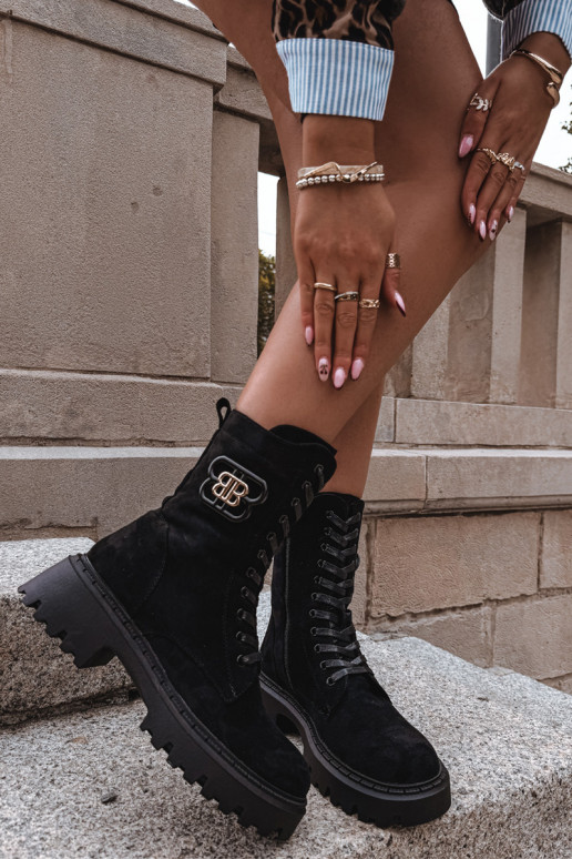 Bottes DANSokrery Féminin Avec des décorations Élément réchauffer couleur noire Kalindra Bottes DANSokrery Féminin Avec des décorations Élément réchauffer couleur noire Kalindra