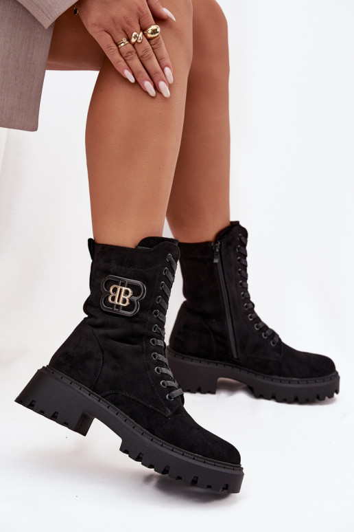 Bottes DANSokrery Féminin Avec des décorations Élément réchauffer couleur noire Kalindra Bottes DANSokrery Féminin Avec des décorations Élément réchauffer couleur noire Kalindra