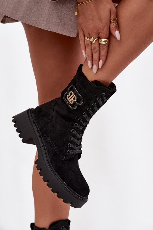 Bottes DANSokrery Féminin Avec des décorations Élément réchauffer couleur noire Kalindra Bottes DANSokrery Féminin Avec des décorations Élément réchauffer couleur noire Kalindra