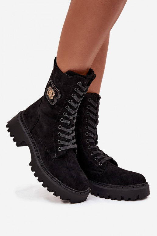 Bottes DANSokrery Féminin Avec des décorations Élément réchauffer couleur noire Kalindra Bottes DANSokrery Féminin Avec des décorations Élément réchauffer couleur noire Kalindra