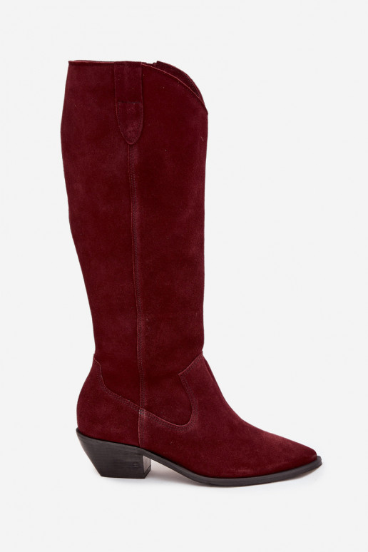 bottes style coÀ-boyActivéturalnego en daimu réchauffer Zazoo 4225 Bourgogne bottes style coÀ-boyActivéturalnego en daimu réchauffer Zazoo 4225 Bourgogne