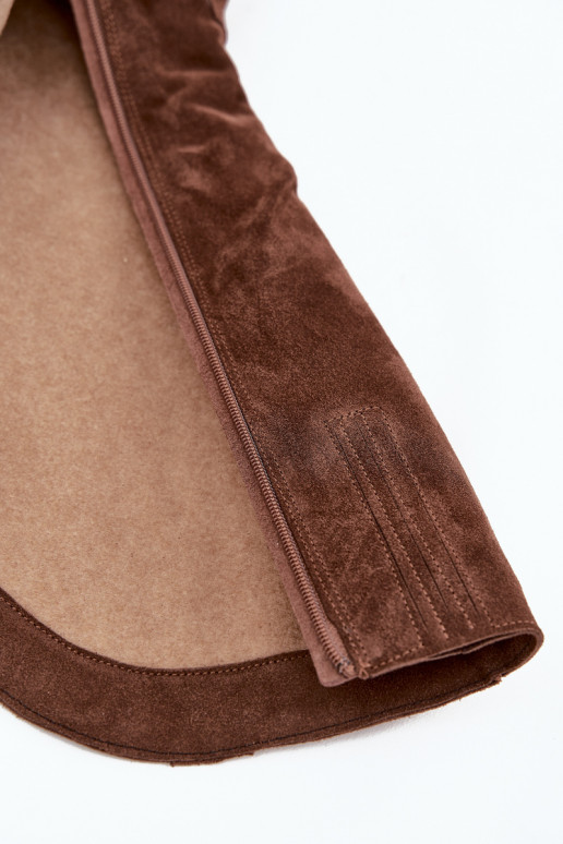 bottes style coÀ-boyActivéturalnego en daimu réchauffer Zazoo 4225 marron bottes style coÀ-boyActivéturalnego en daimu réchauffer Zazoo 4225 marron