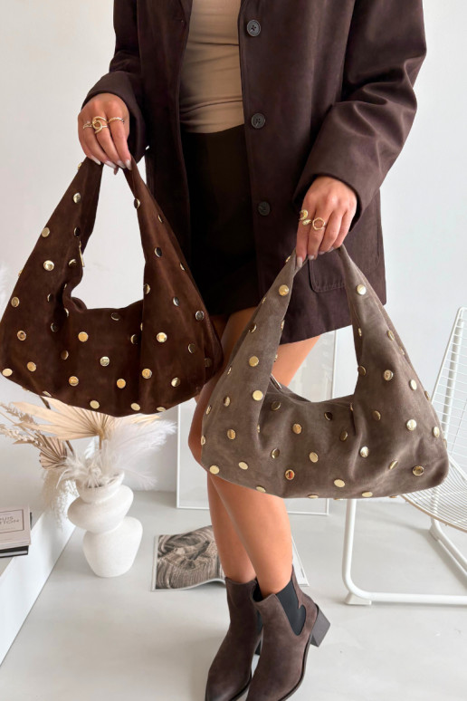 Skórzana en daimoÀa Ordinateur de poche Avec décoration Sombrebeige Activérisse Skórzana en daimoÀa Ordinateur de poche Avec décoration Sombrebeige Activérisse