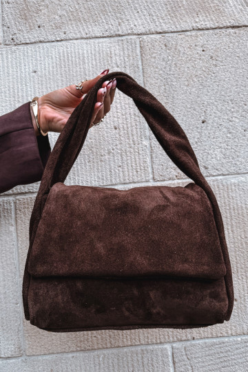 Skórzana en daimoÀa Ordinateur de poche CzekoladoÀa Monelle 2