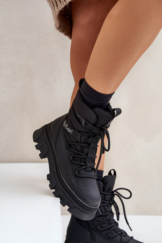 Bottes de neige Féminin Au Château Lee Cooper LCJ-24-47-3144 couleur noire