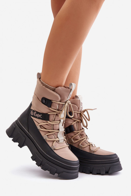 Bottes de neige Féminin Au Château Lee Cooper LCJ-24-47-3143 beige Bottes de neige Féminin Au Château Lee Cooper LCJ-24-47-3143 beige