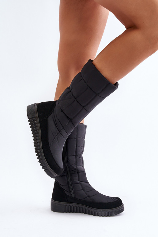 Bottes de neige Féminin Au Château Progress PROGJ-24-144 couleur noire