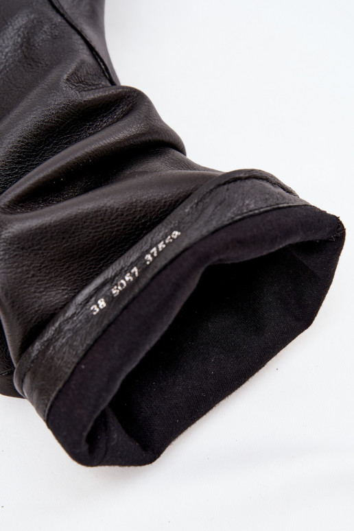 Féminin Peau bottes Il fautciejka 05057-20 couleur noire