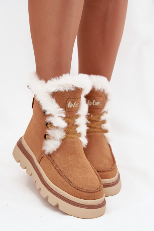 Bottes de neige FémininActivéturalnego en daimu Lee Cooper LCJ-25-01-3738 marron Bottes de neige FémininActivéturalnego en daimu Lee Cooper LCJ-25-01-3738 marron