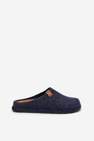 Chaussons préventifs pour hommes Inblu SI000025, couleur bleu foncé 2