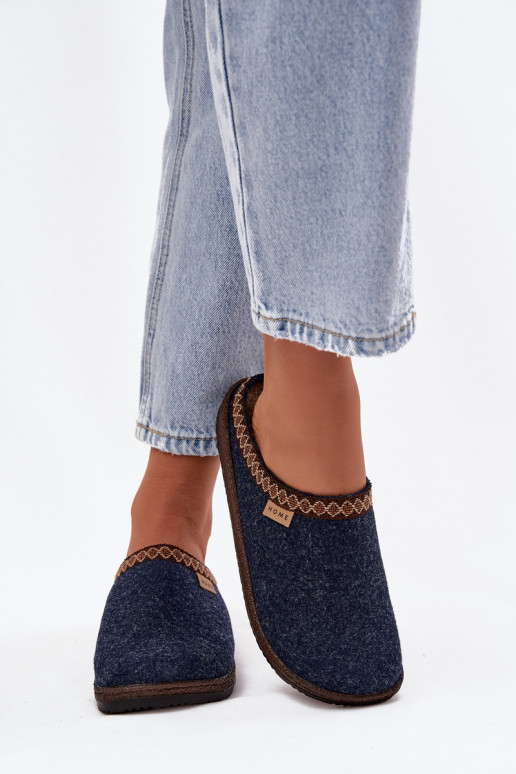 Chaussons FémininHaftem Inblu NL000009 bleu foncé